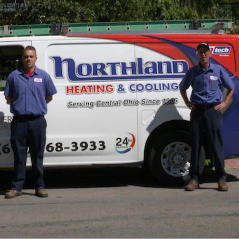 Northland Heating and Cooling Truck